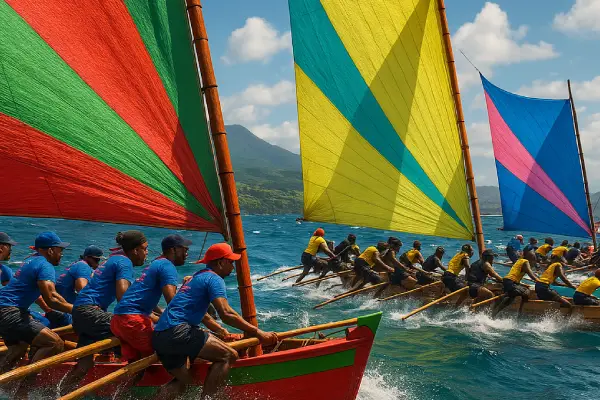 Course de bateau traditionnel
